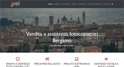 Desktop Screenshot of exelsystem.it